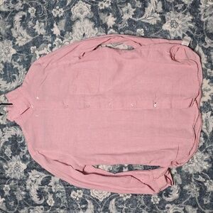 Daniel Cremieux Light Pink Casual Button Down Shirt